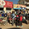 Moja ya mtaa katikati ya mji mkuu wa Uganda, Kampala