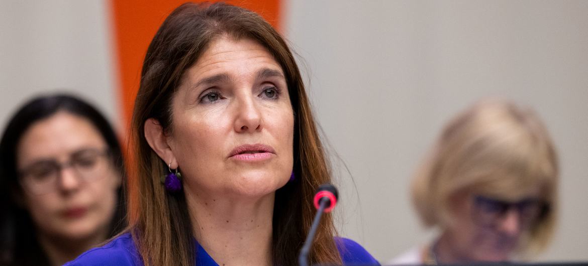 Ambassador Paula Narváez Ojeda of Chile, incoming President of the Economic and Social Council (ECOSOC), chairs its first plenary meeting and the opening of the 2024 session.