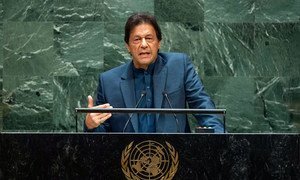 Imran Khan, Prime Minister of the Islamic Republic of Pakistan, addresses the general debate of the General Assembly’s 74th session.