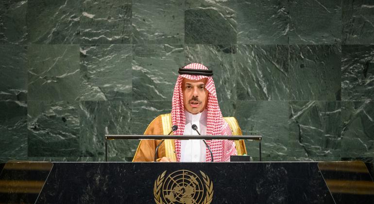 وزير الخارجية السعودي: آن الأوان لإيجاد حل عادل ودائم للقضية الفلسطينية