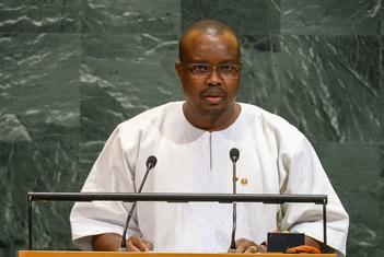 Rimtalba Jean Emmanuel Ouedraogo – Waziri Mkuu na Mtendaji Mkuu wa Serikali – Burkina Faso akihutubia mjadala mkuu wa mkutano wa 80 wa Baraza Kuu la UN.