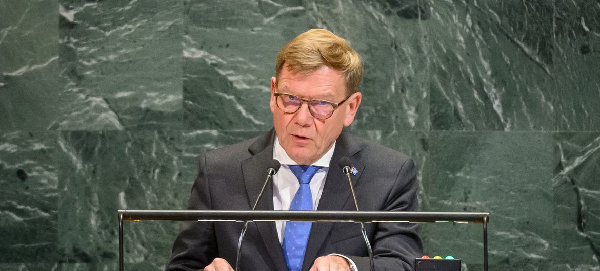 जर्मनी के संघीय विदेश मंत्री जोहान वेडफ़ुल ने, 27 सितम्बर को, जनरल डिबेट को सम्बोधित किया.