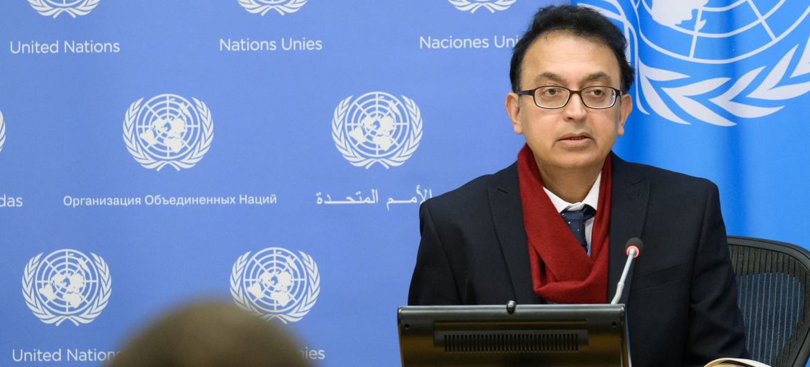 Специальный докладчик ООН по ситуации в Иране Джаваид Рехман.