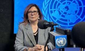 Mariana Katzarova, UN Special Rapporteur on the situation of human rights in the Russian Federation, in the UN News studio.