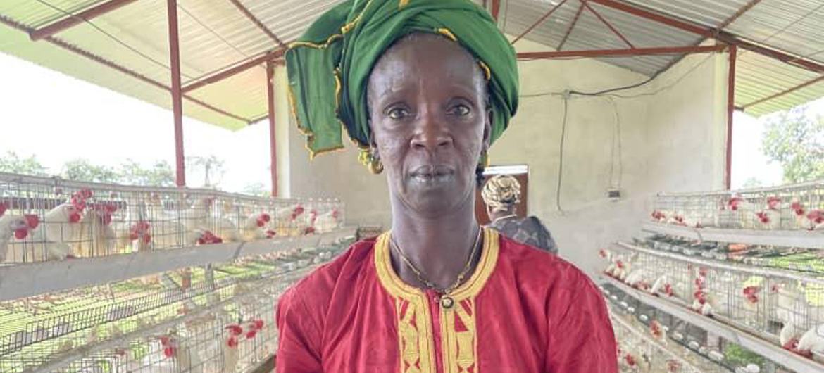 Quindi Balde faz parte da comunidade onde decorre a fase piloto do projeto e é membra do Comitê de Gestão