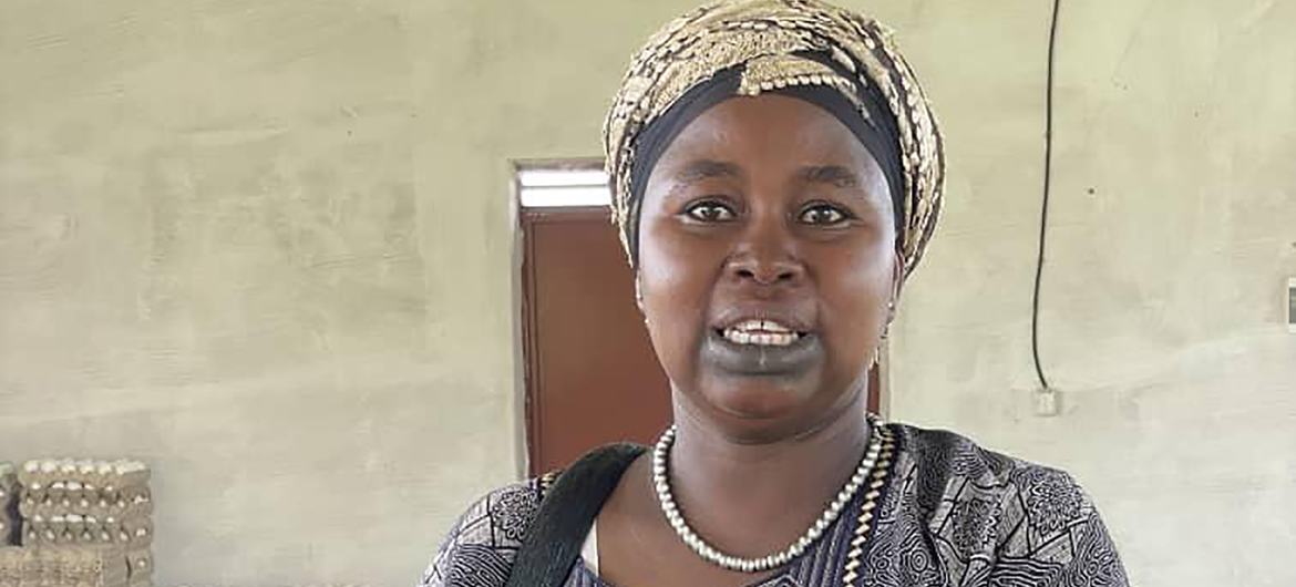 Adama Candé, Presidente da Cooperativa das Mulheres Agricultoras de Gabu, Camuca