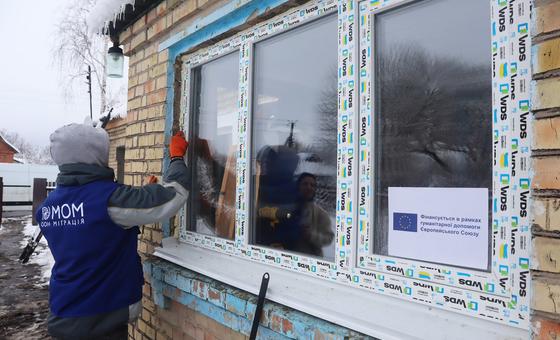 Badan migrasi PBB mendukung 700.000 warga Ukraina melalui musim dingin yang ‘paling menantang’