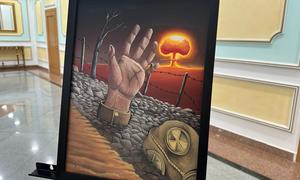 Paintings by Karipbek Kuyukov, a Kazakhstani artist and activist for a nuclear-free world, impress people with their truthfulness about the danger of radiation in the event of nuclear weapons use.