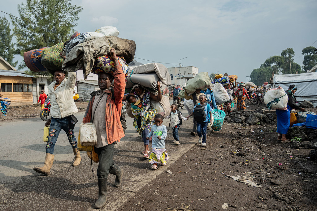 Watu wanaendelea kukimbia ghasia nchini Jamhuri ya Kidemokrasia ya Congo, DRC.