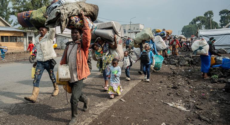 Watu wanaendelea kukimbia ghasia nchini Jamhuri ya Kidemokrasia ya Congo, DRC.