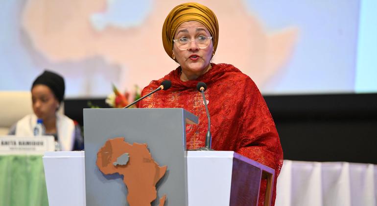 Vice-secretária-geral da ONU, Amina Mohammed, participou da abertura do 9º. Fórum Africano Regional para o Desenvolvimento Sustentável 2023, em Niamei, no Níger