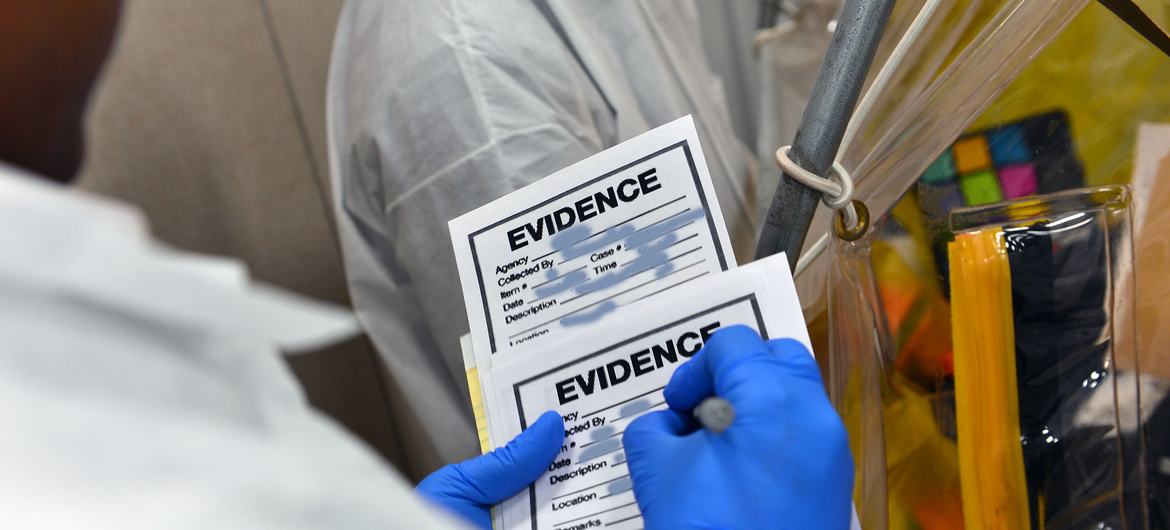 Continuity of evidence is important to ensure chain of custody in any investigation that involves nuclear forensics.