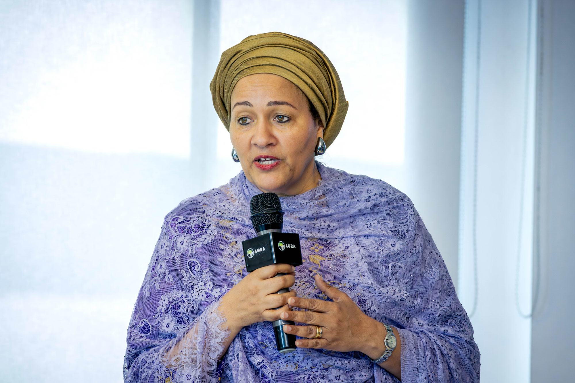 La vice-secrétaire générale des Nations Unies, Amina Mohammed (photo d'archive).