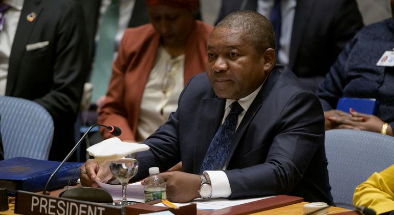 Presidente de Moçambique sugeriu um mecanismo comum para resiliência comunitária que previna o extremismo violento
