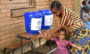 UNICEF is assisting the Government of Malawi in providing safe and clean water in camps accommodating cyclone Freddy survivors.