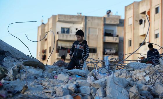 Jutaan anak masih menghadapi kondisi memprihatinkan 100 hari setelah gempa Türkiye-Suriah: UNICEF