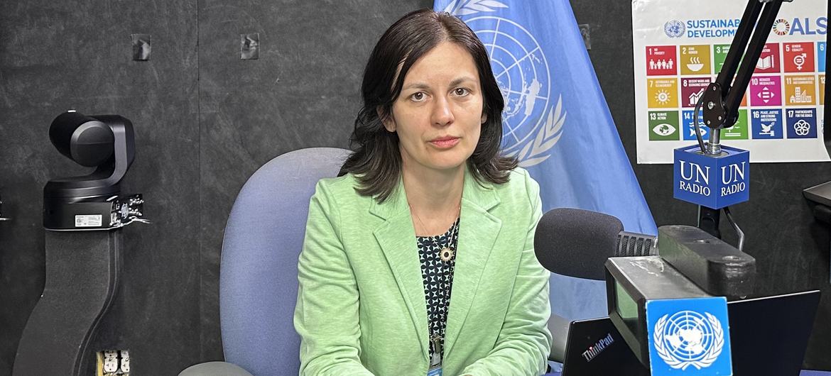 Юлия Тромбицкая, юрист Секретариата Конвенции ООН по воде. 
