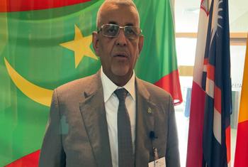 وزير المياه والصرف الصحي في موريتانيا سيدي محمد ولد الطالب أعمر 