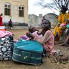 El centro de tránsito de emergencia de ACNUR en Renk, Sudán del Sur, recibe a la población que ha huido de Sudán. 