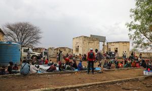 UNHCR has set up a transit centre in Renk in South Sudan for people fleeing violence in Sudan.