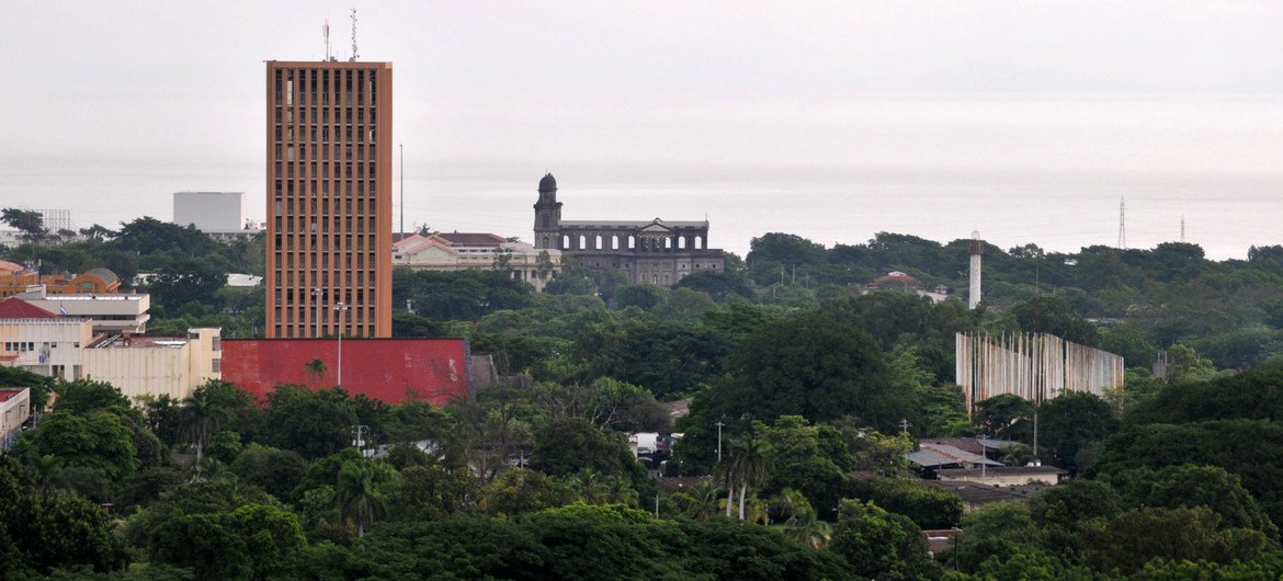 Managua, capital of Nicaragua.