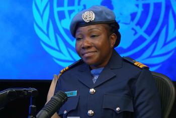 Squadron Leader Sharon Syme of Ghana has been named the UN Military Gender Advocate of 2024.