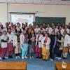 सुरक्षित प्रसव ऐप की नई कड़ी, NeMa स्मार्टबॉट के परीक्षण में भाग लेतीं दाईयाँ. 