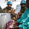 UN peacekeepers visit a remote part of northern Mali and provide free medical assistance to isolated communities (file).. 