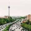 L'autoroute Hakim à Téhéran, Iran.