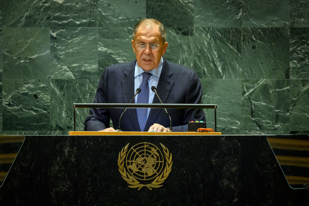 Министр иностранных дел России Сергей Лавров выступил в ходе общих дебатов 79-й сессии Генассамблеи ООН. 