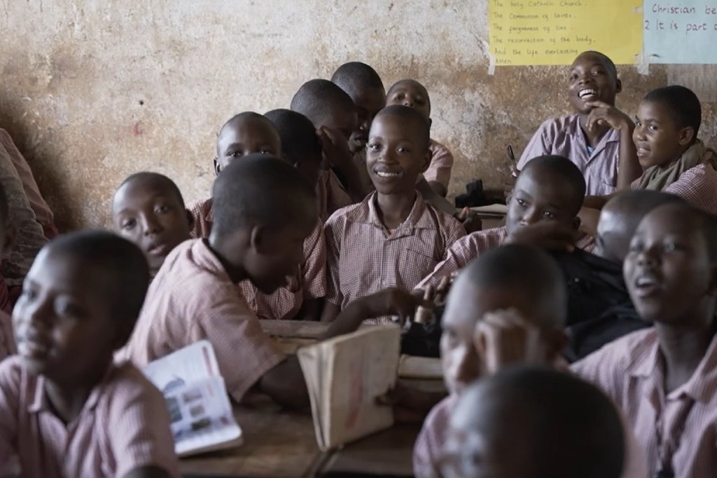 Wanafunzi wakiwa darasani katika shule moja huko Kilifi, Kenya.
