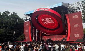 Global Citizen Festival stage 2025