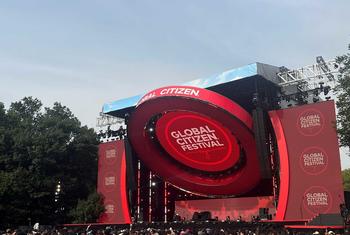 Global Citizen Festival stage 2025