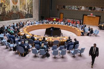 安理会会议场景（资料图片）