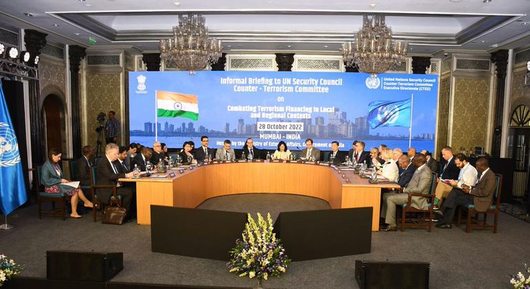 افتتاح اجتماع خاص للجنة الأمم المتحدة لمكافحة الإرهاب في الهند.