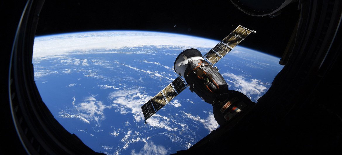 Visão da Terra, da Estação Espacial Internacional