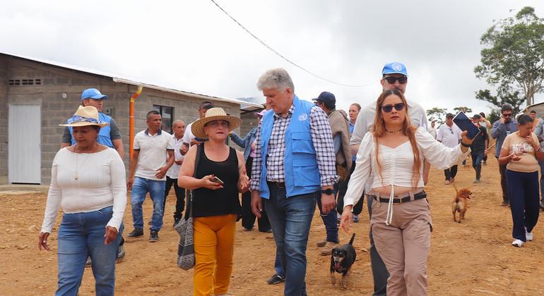 UN Envoy hails Colombia’s peace process as global model, calls for more funding UN Envoy hails Colombia’s peace process as global model, calls for more funding