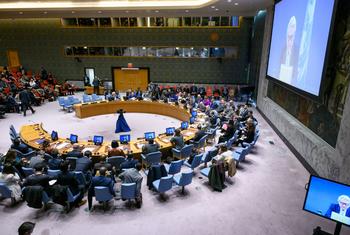 El Consejo de Seguridad de la ONU en una sesión ministerial sobre la crisis en Medio Oriente.