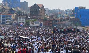 In Bukavu in January, demonstrations were held against foreign interference in mining.
