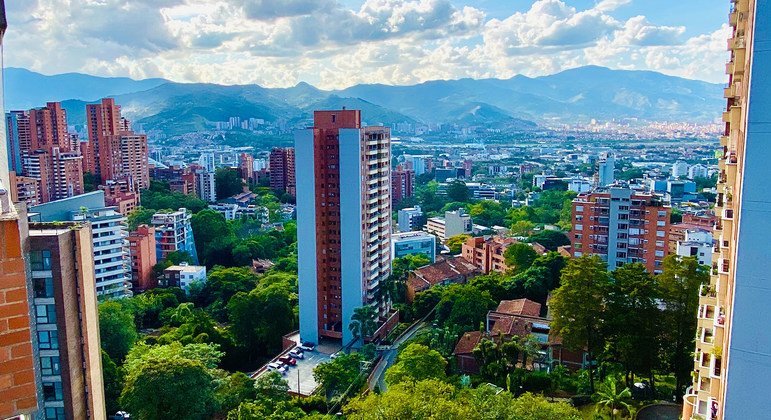 Panorámica de Medellín, Colombia
