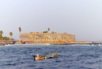 Fort of Goree Island, Senegal, was the site of one of the earliest European settlements in Western Africa.