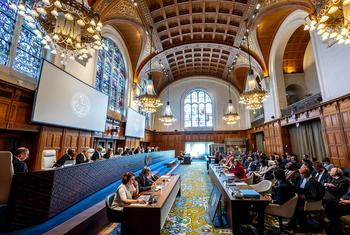 La Cour internationale de Justice (CIJ), à La Haye.