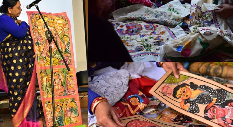 भारत स्थित यूनेस्को, अमूर्त सांस्कृतिक विरासत (ICH) को प्रोत्साहन देकर, ग्रामीण उद्योगों में स्थाई आजीविका के निर्माण के प्रयास कर रहा है. 