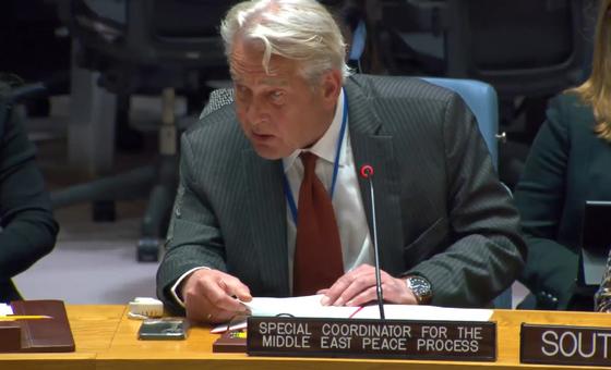 Специальный координатор ООН по ближневосточному мирному процессу Тор Веннесланд 