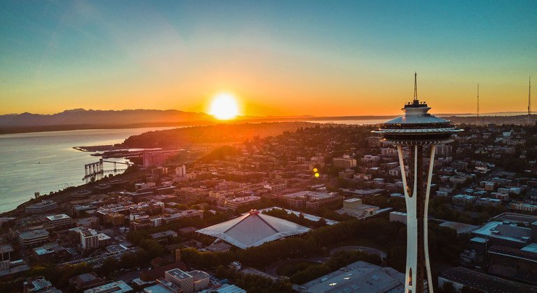 La ciudad de Seattle ha registrado temperaturas récord debido a la "cúpula de calor" que asola al noroeste de Norteamérica.