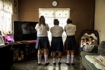 На фото: жертвы торговли людьми в Гондурасе. 