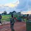 UN peacekeepers, like the ones pictured here in the Central African Republic (CAR) patrol regularly to protect civilians, ensure free movement and build trust with local communities.
