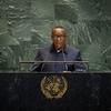 Edouard Bizimana, Waziri wa Mambo ya Nje na Ushirikiano wa Kikanda wa Burundi, akihutubia mjadala mkuu wa mkutano wa 80 wa Baraza Kuu la UN.
