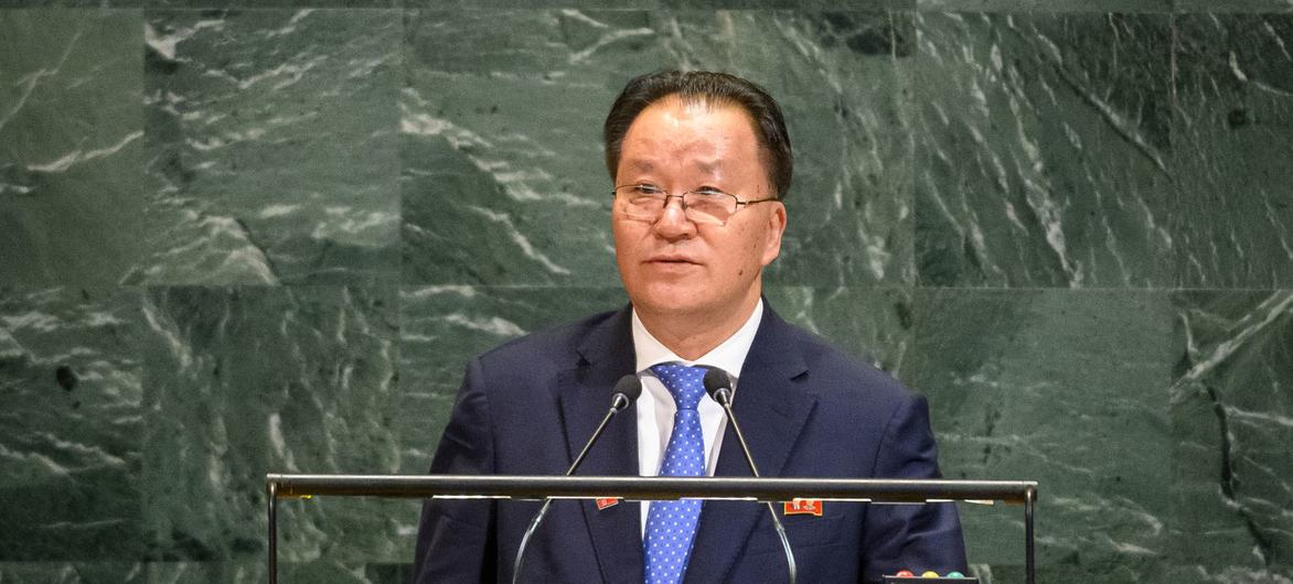 Kim Son Gyong, Vice Minister for Foreign Affairs of the Democratic People's Republic of Korea, addresses the general debate of the General Assembly’s eightieth session.