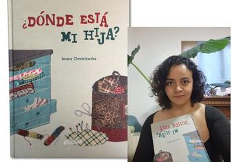 Zyanya Gil y libro Dónde está mi hija Zyanya Gil y libro Dónde está mi hija